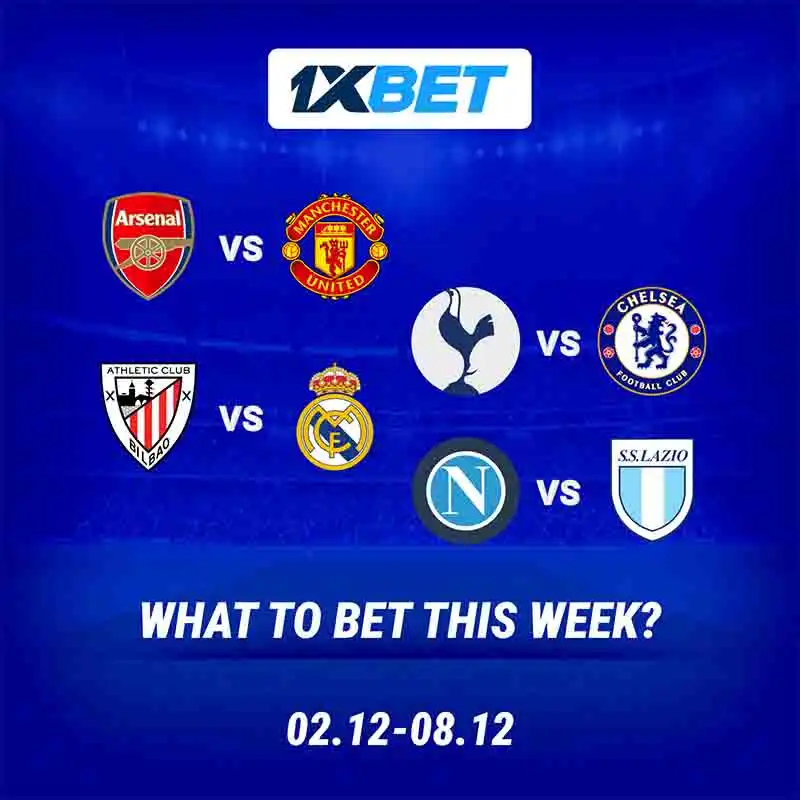 European football: pick your favorites in the hottest matches of the first week of December!