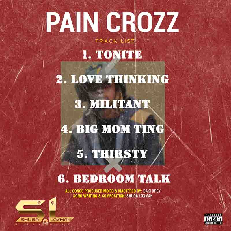 Pain Crozz tracklist