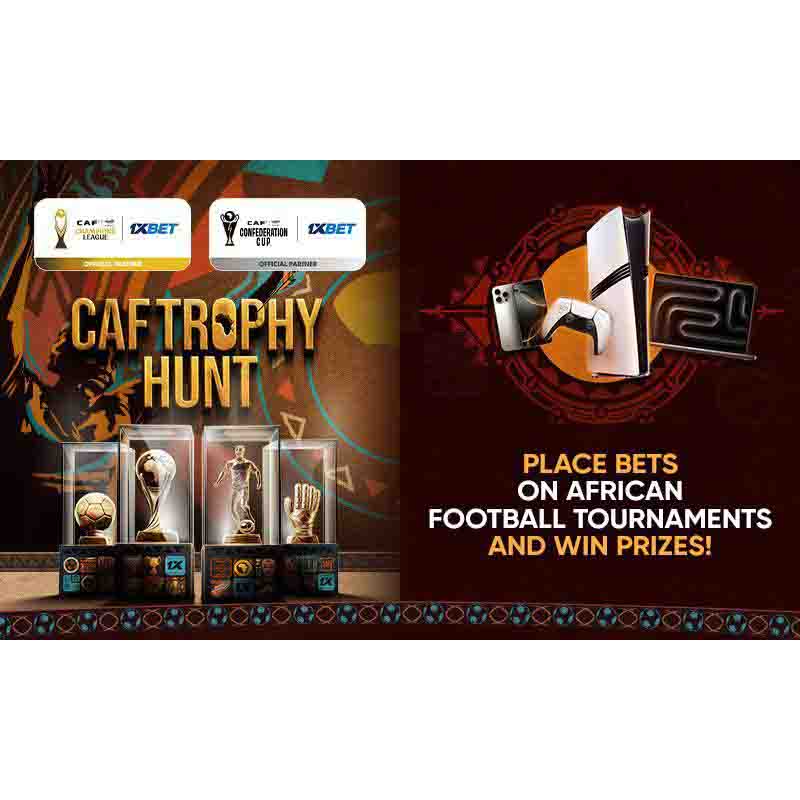 CAF Trophy Hunt: Win Apple MacBook Pro and other prizes in 1xBet promo!